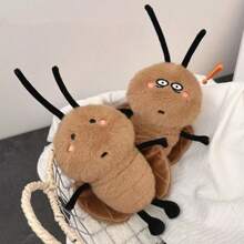 1 pieza Juguete de peluche de cucaracha divertida: perfecto como regalo para amantes de gatos/perros y mamá de perros/gatos, amantes de mascotas y mamá de perros, amantes de gatos y mamá de gatos, feo y lindo regalo para amantes de gatos/perros y mamá de perros/gatos, juguetes de mascotas, adornos