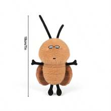 1 pieza Juguete de peluche de cucaracha divertida: perfecto como regalo para amantes de gatos/perros y mamá de perros/gatos, amantes de mascotas y mamá de perros, amantes de gatos y mamá de gatos, feo y lindo regalo para amantes de gatos/perros y mamá de perros/gatos, juguetes de mascotas, adornos