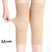 1双冬季保暖护膝女士老人寒腿关节炎护膝兔毛跑步护膝 - 彩色 - 查看 18