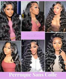 bling hair Wear And Go Glueless Human Hair Wigs Pre Plucked Pre Cut Lace Front Wigs Without Glue Wavy Lace Front Wig For Women Human Hair Glueless Wigs With Natural Hairline Glueless Human Hair Wigs Pre Plucked Pre Cut Wavy Lace Closure Human Hair Wig 180 Density 6x4 5x5 9x6 Lace Pre Cut Wigs 360 Lace Front Wigs Human Hair 28 Inch 360 Full Lace Frontal Glueless Wigs Human Hair Pre Plucked Wig For Women 14-32 Inch 13x4 13X6 Lace Front Wigs Human Hair 180 Density Body Wave Lace Front Wigs Pre Plucked Brazilian 13x6 Lace Frontal Wigs Glueless Wigs Human Hair Wig For Women Wig Halloween Christmas New Year - 黑色 - 查看 11