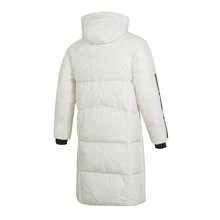 Adidas Men's Cotton Down Jacket, Outdoor Long Hooded Sportswear, Outdoor Thick Warm Down Jacket JG3838