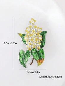 Ghim cài áo hình hoa cẩm tú cầu lãng mạn, phù hợp cho cả nam và nữ, phụ kiện áo khoác, quà tặng đám cưới - Biểu tượng cho sự đoàn tụ, lãng mạn và khát khao tình yêu. - Hoa cẩm tú cầu 2588 - Xem 19
