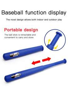 Entrenador de béisbol para niños, máquina lanzadora de béisbol para niños, juguete lanzador de béisbol para niños, juguete de lanzamiento de béisbol para interior y exterior, regalo para niños y niñas, con certificados completos