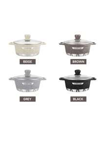 2-10PCS/Set Non-Stick Cookware Set ,Multi-Purpose Cookware Set ,Suitable For Boiling Seafood With Gas And Open Flame,Suitable For Home Kitchen Use - Multicolor - View 11