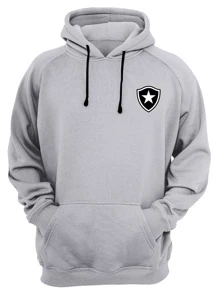 W.R. RIBEIRO Time RJ Torcida Do Foco Unisex Premium Cotton Promotional Sweatshirt - Màu Xám nhạt - Xem 2