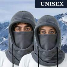 Passamontagna antivento invernale per ciclismo, maschera da sci unisex, paraorecchie per sport all'aperto, scaldacollo, adatto per autunno/inverno