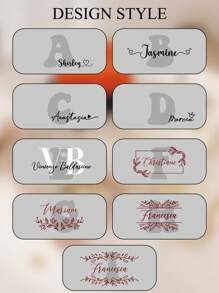 Personalized PU Jewelry Box With Name, Custom Name Jewelry Organizer Case With Adjustable Compartments, Personalized Gifts For Women,Bridesmaid, Mother, Friend, Teacher