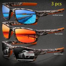 1 sztuka Modne Klasyczne Unisex Vintage Sportowe Modne Okulary Męskie Damskie Modne Wzór Kratki Unisex Outdoor Sportowe Modne Okulary Dla Mężczyzn Kobiet Luksusowa Marka Projektant Modne Okulary Tropikalna Plaża Wakacje Lato Pastele Okulary