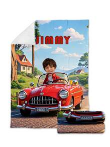 1件定制法兰绒照片毯，适用于床铺、客厅、沙发、户外、沙滩、露营、宠物等多种场合，可个性化定制家庭/宠物/情侣姓名印花床毯，是圣诞节、母亲节/父亲节、家庭、生日、朋友、女性、父母等各种场合的理想礼物。 - 款式1 - 查看 7