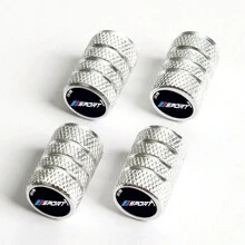 4pcs Aluminum Alloy Durable Car Tire Valve Caps Cover Automotive For BMW 1 3 5 7 2 4 6 X Series X1 X3 X5 X6 X4 Car Decoration