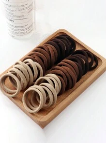 30/60/90/120pcs Basic Nylon Ealstic Hair Ties For Women Children Ponytail Hold Scrunchie Rubber Band Women Basic Hair Accessories ﻿ Ponytail Holders Hair Elastics Hair Rubber Bands Scrunchies Hair Rope Elastic Hair Tie