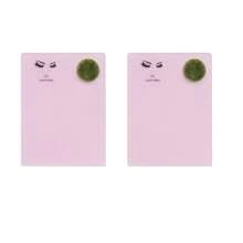 1/2/3pcs Acrylic Jade Stone Eyelash Extension Plate Tray Grafting Lashes Holder Glue Pallet Board Stand Pad Makeup Tools