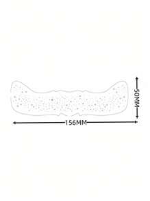 6 Blatt glitzernde Sommersprossen Silber Glitzer Sommersprossen Gesichts-Tattoo Glow Up Faux Tupfen Temporäre Fake Sommersprossen für Frauen