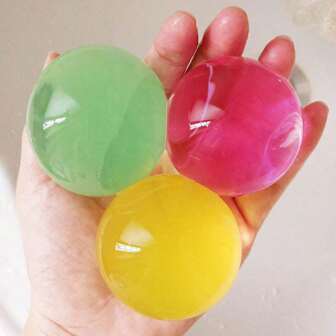 200PCS Water Beads For Vases, Clear Water Beads Vase Filler Gel Beads Jelly Beads Polymer Beads For Floating Pearls Candle Wedding Centerpiece Floral