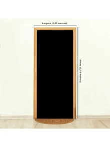 Decorative Christmas Door Cover In Sublimated Fabric 0.85x2.10 - FCP-255 - 查看 3