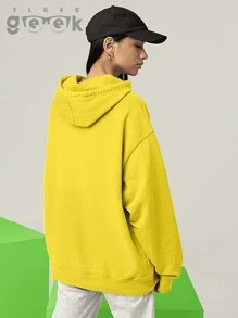 Dandadan Anime Transformation Japanese Drawing Otaku Momo Okarun Aira Momoayase  2567 GEEK FLUX Sweatshirt - Màu vàng - Xem 7