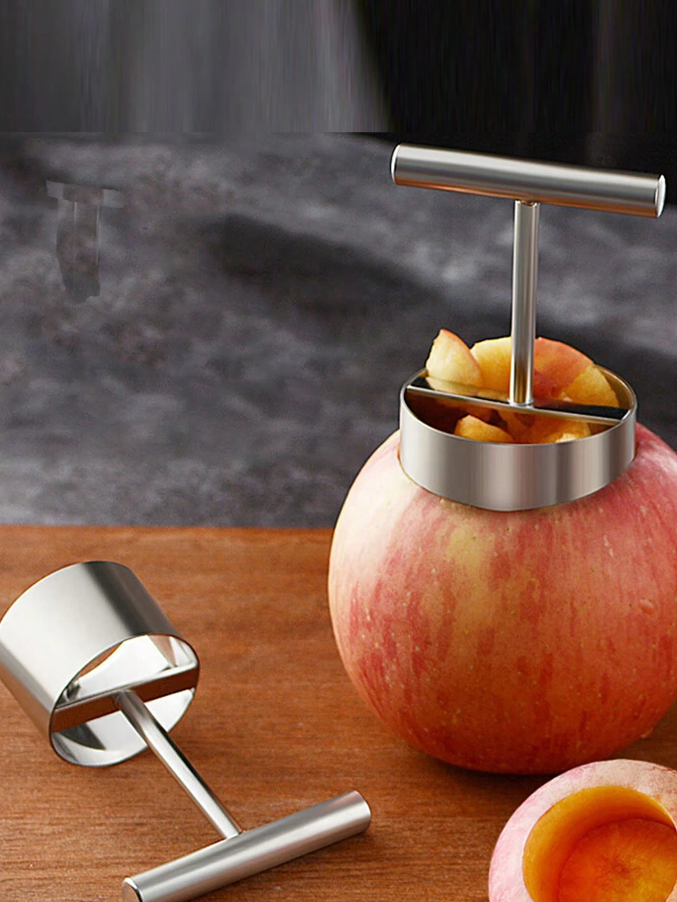 Stainless Steel Pear Corer Tool, Pear Seed Remover, Apple Corer, Fruit ...