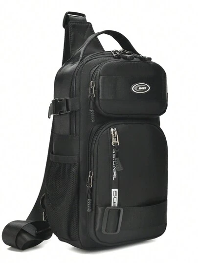 Men's Chest Bag Large Capacity Leisure Travel Chest Bag Simple All-In-Shoulder Bag Fashion Sports Crossbody Backpack Chest Bag For Men Side Bags For Men Satchel Bag Hobo Bag Hip Bag Christmas Holiday Thanksgiving Gifts For Men Funny Gifts Vacation Boyfriend Gifts Multi-Functional Outdoor Portable Fashionable Casual Student Laptop Hiking Dad Gifts Black Bag Travel Essentials Holiday Essentials Fanny Pack Summer Back To School The Sporty Life Summer Bag Springbreak Bag Pack Belt Bag Waist Bag School Supplies Hiking Accessories Phone Bag, Thigh Bag