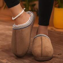 Women's Winter Slippers - Plush-Lined, Non-Slip Bedroom Shoes For Ultimate Comfort & Warmth