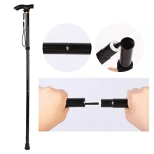 BriSunshine BriSunshine Adjustable Folding Aluminum Collapsible Travel Hiking Cane