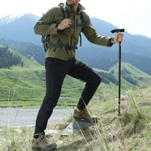 BriSunshine BriSunshine Adjustable Folding Aluminum Collapsible Travel Hiking Cane