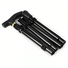 BriSunshine BriSunshine Adjustable Folding Aluminum Collapsible Travel Hiking Cane
