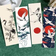 30 chiếc Dấu trang chủ đề con sếu phong cách cổ xưa - 30 kiểu Dấu trang hỗn hợp cho đồ thủ công tự làm, đọc sách và làm sổ lưu niệm - Món quà hoàn hảo cho những người yêu sách, học sinh và giáo viên - Nhiều màu - Xem 3