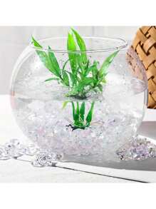 500pcs Fake Ice Cubes, Vase Filler For DIY Photography Props, Fish Tank, Tabletop Decor, Event Centerpiece, Home Party, Theme Party, Gift Box, Garden & Yard Decoration Gifts Birthday Graduation