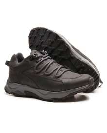 Men's Sports Shoes Made Of Leather Model For Uneven Terrain - Rỉ Nâu - Xem 2
