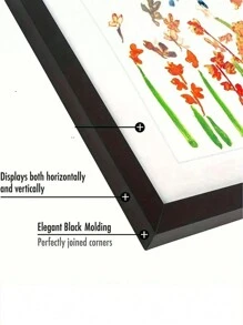 1 Set Magnetic Front Open Changeable Picture Frames, For Poster, Photo, Painting, Picture Display, Home Office Decor, Wall Mounted, Suitable For Valentine's Day, New Year Decoration
