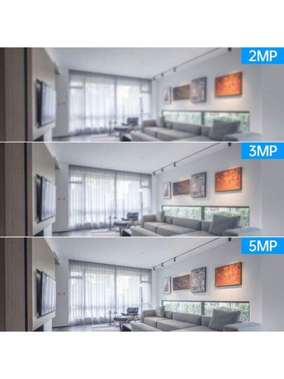 5G/2.4G WiFi 3MP HD Indoor Surveillance Camera, Ideal Baby/Pet/Nanny/Elderly Monitoring. Supports Cloud Storage 32/64GB SD Card Storage. view 6