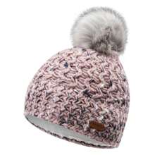 Iguana Womens/Ladies Ajana Winter Hat (Woodrose/Blue/White) - Baby Pink - View 3