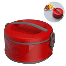 Milan Thermal Lunch Box Unitermi Organizer Pot 1.5 Liters Food - Đỏ - Xem 1