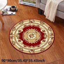 رمضان قطعة واحدة سجادة زخرفية مطبوعة من المخمل الكريستالي، صالح لغرف المعيشة والنوم والمطبخ والمجالس، وسادة كرسي وأريكة، مضادة للانزلاق، قطيفية وناعمة، ديكور منزلي راما راما - متعدد الألوان - مشاهدة 13