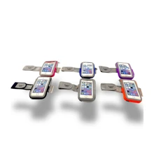 kit 2 unidades de braÇadeiras 5.5'Universal Running Sports Pockets Pack De Braço Esportivo De Corrida braçadeira Case Band Porta Telefone De Bolsa Esportiva(CORES SORTIDO )