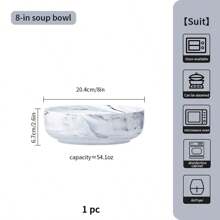 Vajilla de cerámica minimalista moderna con diseño de vetas de mármol, con múltiples opciones que incluyen platos, cuencos de arroz, cuencos de sopa, aptos para pasta, postres, ensaladas, platos principales, entrantes, patatas fritas, platos de carne, para reuniones en el hogar y restaurantes