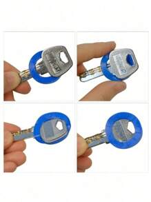 1/5/10/15 Pieces Silicone Elastic Key Cap Set With 30mm Silver Key Ring, Flexible Key Cap Key Identification Label Cover For Easy Identification Of Door Key Ring, Protective Cover Key Ring (Random Colors) Car Accessories Cute Goth Y2k Halloween Accessories Teachers Day Christmas Gift Ideas Bag Accessories Lanyards With Id Holder Car Accessories Bag Charms