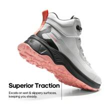 Women's Lightweight Comfort Hiking Boots Waterproof And Slip-Resistant Trekking For Outdoor - Xám - Xem 7
