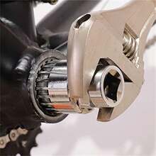 Llave para rodamientos interiores de bicicleta, herramienta para quitar rodamientos interiores de bicicleta, herramienta de pedalier para bicicleta, compatible con Shimano/VP/FSA/LP, 20 dientes