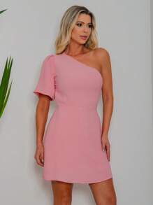 WOMEN'S DRESS - 粉色 - 查看 5