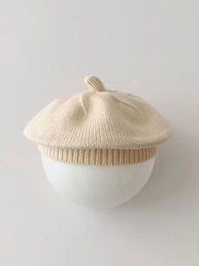 Small Baby British Retro Street Style Beret For Girls In Autumn And Winter Knitted Art Painter Hat Versatile Warm Hat Casual - Multicolor - View 14