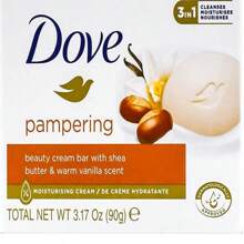 Dove, Beauty Bar Soap Variety Pack Of 14, Go Fresh, Shea Butter, Coconut Milk, White, Pampering, Restoring, Exfoliating - 90g (7 Scents, 2 Of Each) - 彩色 - 查看 3