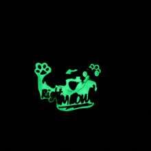 1 pièce Patch de moral de chat de télescope avec adhésif, brassard à boucle et crochet 3D en PVC, convient pour les sacs à dos, les vêtements, les casques, les équipements de plein air - Ensemble autocollant pour sac à dos et équipement