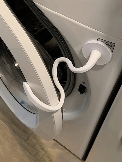 1 Pc Magnetic Front Load Washer Door Prop - Keep Your Washer Door Open And Stable With Flexible Prop - Fits Most Washing Machines And RV Laundry Doors Magnetic Base