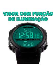 Aqua Original Waterproof Digital Men's Watch - màu đen - Xem 3