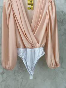 Women Bodysuits - Màu Hồng baby - Xem 4