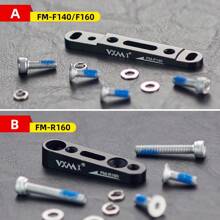 Adaptador de montaje directo de freno de disco para bicicleta de carretera, adaptador de freno de 140 mm, montaje delantero y trasero de 160 mm - Multicolor - Ver 5