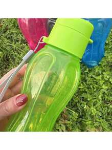 1 Peça, Garrafa de Água Esportiva de Plástico de Grande Capacidade, 900ml/30oz ou 600ml/20oz, Copo de Água com Cinto, Adequada para Fitness ao Ar Livre, Esportes e Viagens.