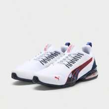 Men's Puma Voltaic Evo Retrofuture Core Running Shoes - 31119501-100/Puma White/Puma Navy/For All Time Red - View 3