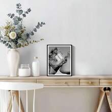 Juego de pósteres de arte de pared de moda, 1/3/6 unidades, en blanco y negro, glamorosos, de lujo y modernos con bola de espejos de champán, decoración de pared de lienzo para sala de estar y dormitorio (sin marco)